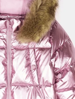 GATE Zimowa pikowana kurtka z kapturem|Dzieci Dziewczynki·Kurtki I Płaszcze