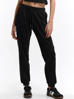 GATE Základní tepláky z francouzského froté| Spodnie·Spodnie Dresowe