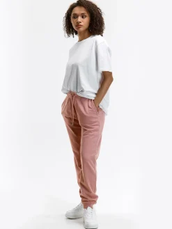 GATE Základní tepláky z francouzského froté| Spodnie·Spodnie Dresowe